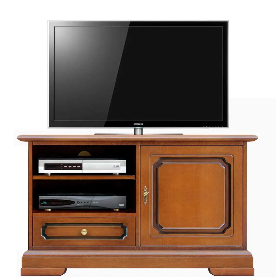 Kompaktes TV Board - Klassisches Design - Kimms^Wohnen Discount