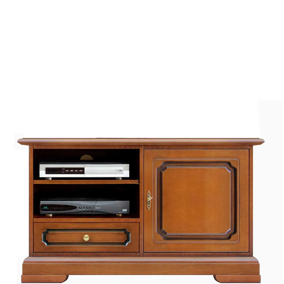 Kompaktes TV Board - Klassisches Design - Kimms^Wohnen Discount