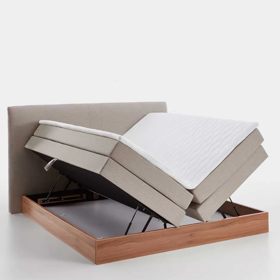 Wohnen Komplett ausgestattes Bett mit Bonell-Federkernen H2 - Vigginella