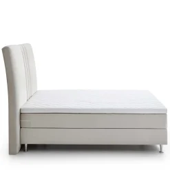 Wohnen Komplett Boxspringbett in Creme - Skowera
