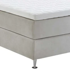 Wohnen Komplett Boxspringbett in Creme - Skowera