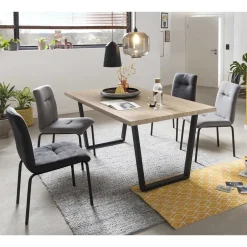 Wohnen Komplette Essgruppe für 4 Personen - Bronca (fünfteilig)