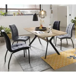 Komplette Tischgruppe für vier Personen - Invitus (fünfteilig)^Wohnen Outlet