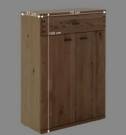 Wohnen Kompletteinrichtung Diele in Wildeiche - Manaus (fünfteilig)