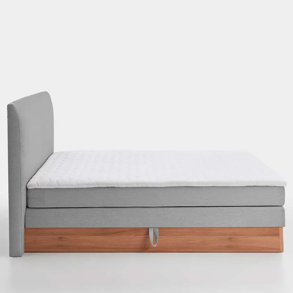 Wohnen Komplettes Doppelbett mit Matratzen H2 - Loppia