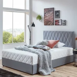 Wohnen Komplettes Polsterbett H2 mit Stauraum - Enda