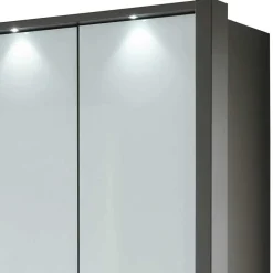 Komplettschlafzimmer mit LED Beleuchtung - Geraldine (vierteilig)^Wohnen