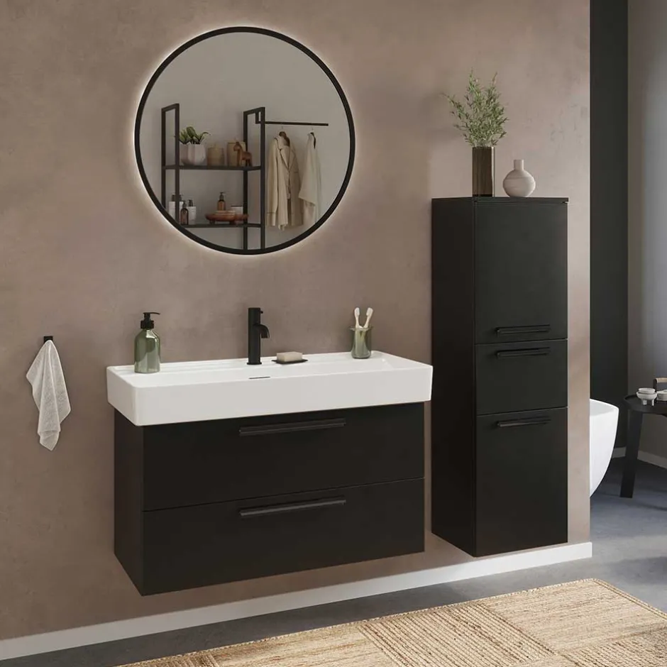 Komplett-Waschtisch für eine Armatur - Ostoro^Wohnen Discount