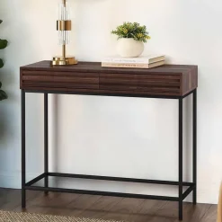 Konsolentisch in Walnuss Optik - Teleska^Wohnen Best