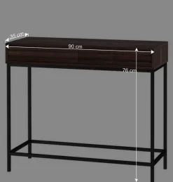 Konsolentisch in Walnuss Optik - Teleska^Wohnen Best