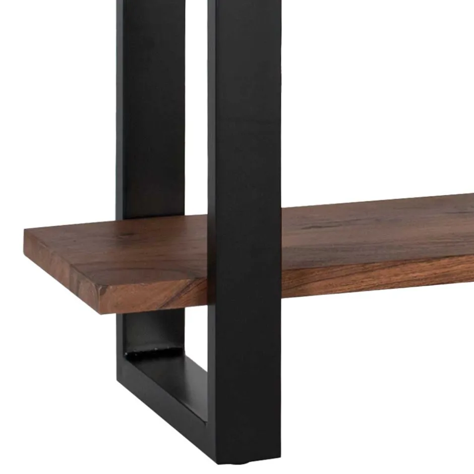 Wohnen Konsolentisch mit Schnitzerei und Lack - Marcel