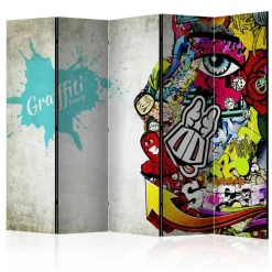 Kunst Paravent Graffiti Druck - Finore^Wohnen Hot