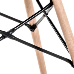 Wohnen Kunstleder Hocker im Skandi Design - Arianno