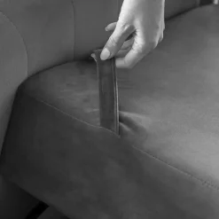 Kunstleder-Schlafsofa in Weiß - Filax^Wohnen