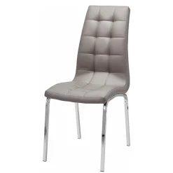 Wohnen Kunstlederstühle in Hellbraun - Bellatrix (2er Set)