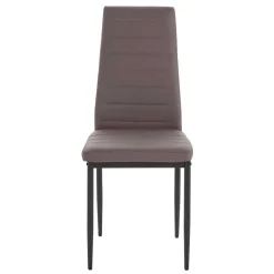 Kunstlederstühle in hellem Braun - Matieu (4er Set)^Wohnen Discount