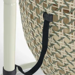 Wohnen Kunstrattan Geflechtsessel hängend mit Gestell - Axinta