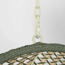 Wohnen Kunstrattan Geflechtsessel hängend mit Gestell - Axinta