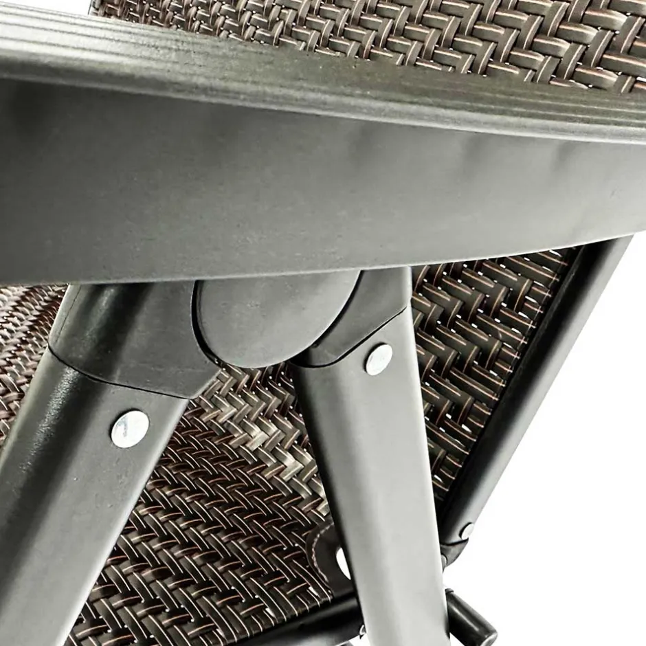 Kunstrattan Klappsessel in Braun - Megan^Wohnen Clearance