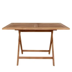 Kunstrattan Tischsessel & Holztisch - Freshna (fünfteilig)^Wohnen