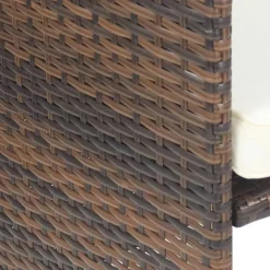 Kunstratten Outdoorstühle in Braun - Dorau (2er Set)^Wohnen Discount