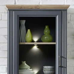 Wohnen Landhaus Anbauwand zweifarbig - Thumbs (dreiteilig)