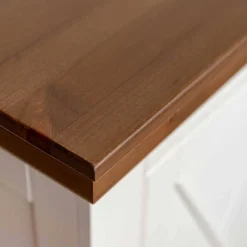Wohnen Landhaus Anrichte aus Kiefer zweifarbig - Zalya