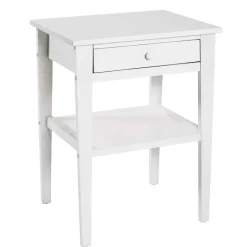 Landhaus Beistelltisch mit Schublade & Ablage - Spiritov^Wohnen Clearance