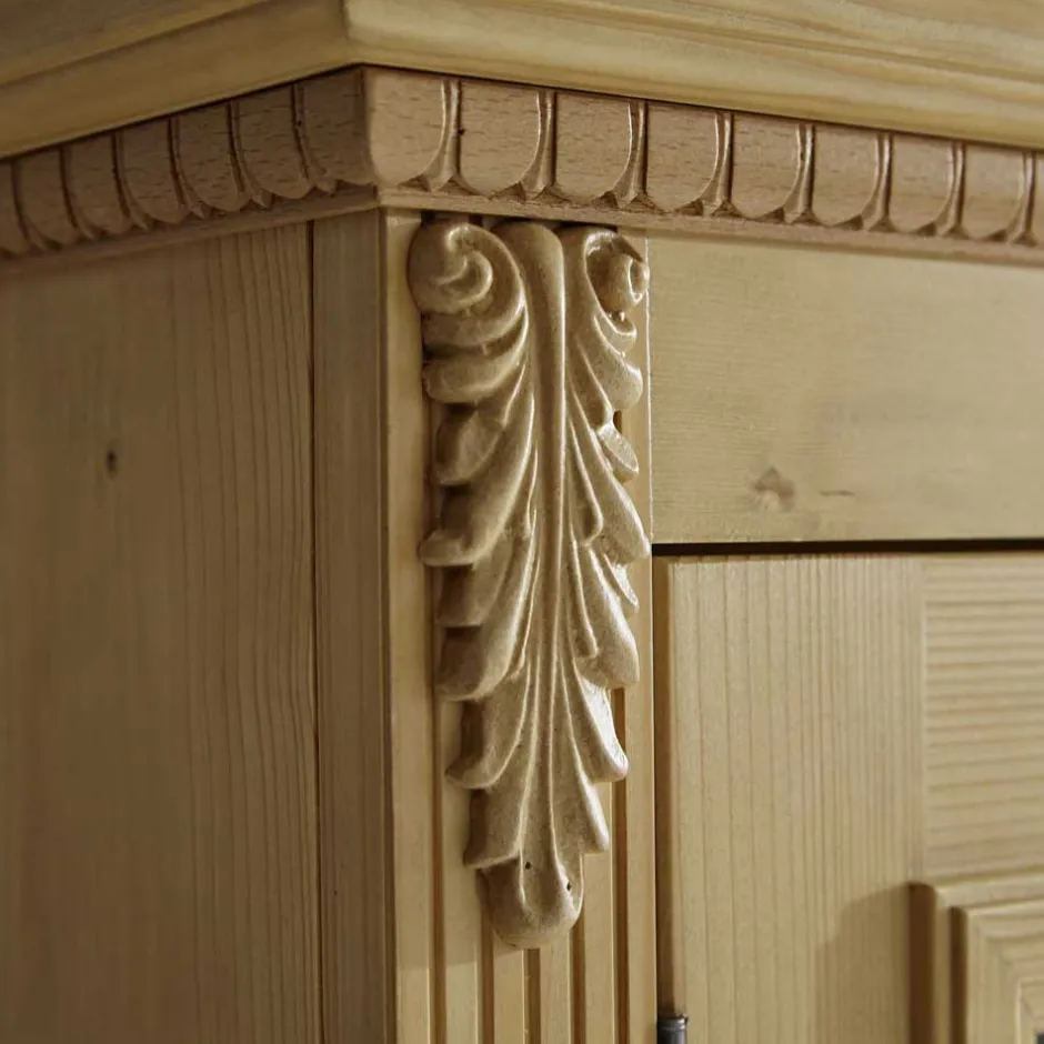 Landhaus Buffetschrank Zalau aus Fichte Massivholz^Wohnen Sale