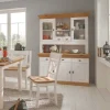 Wohnen Landhaus Buffetvitrine Sibiuta in Weiß