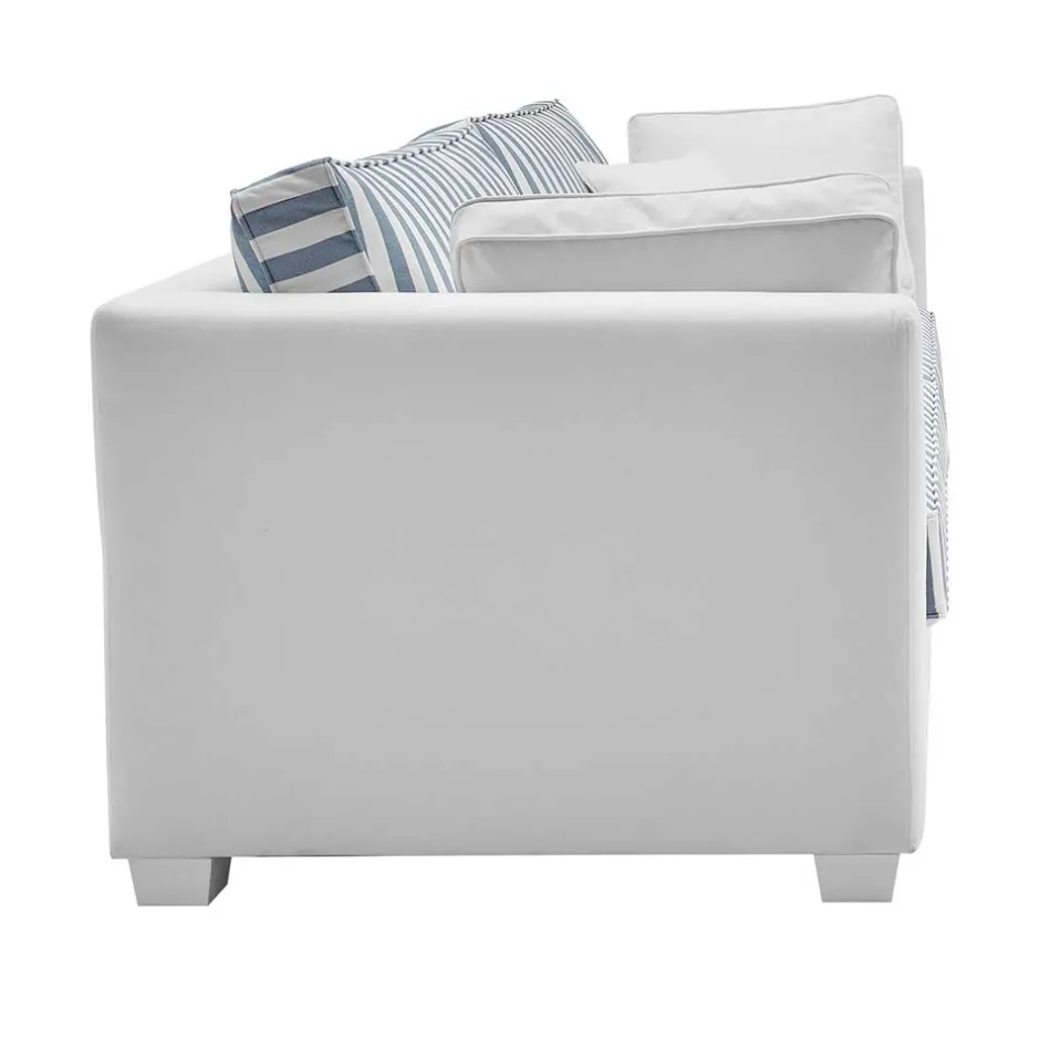 Wohnen Landhaus Couch gestreift - Ganbriassa