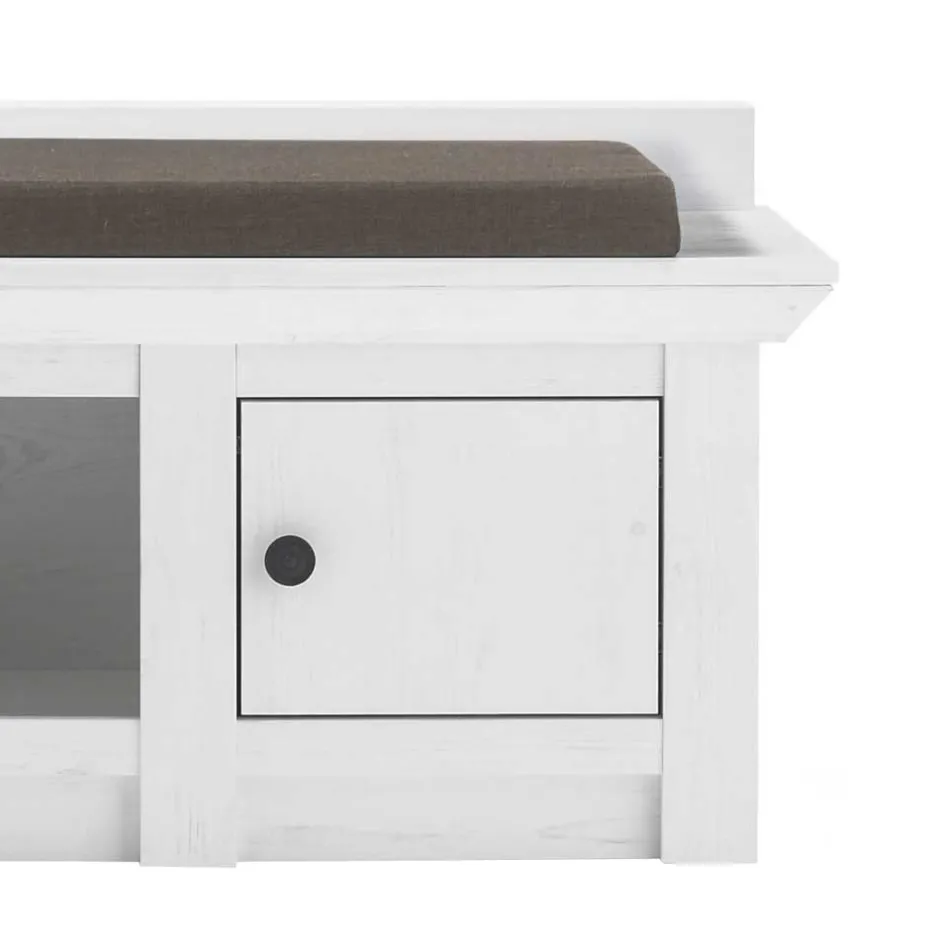 Landhaus Flurbank in Weiß Chelles mit Stauraum^Wohnen Clearance