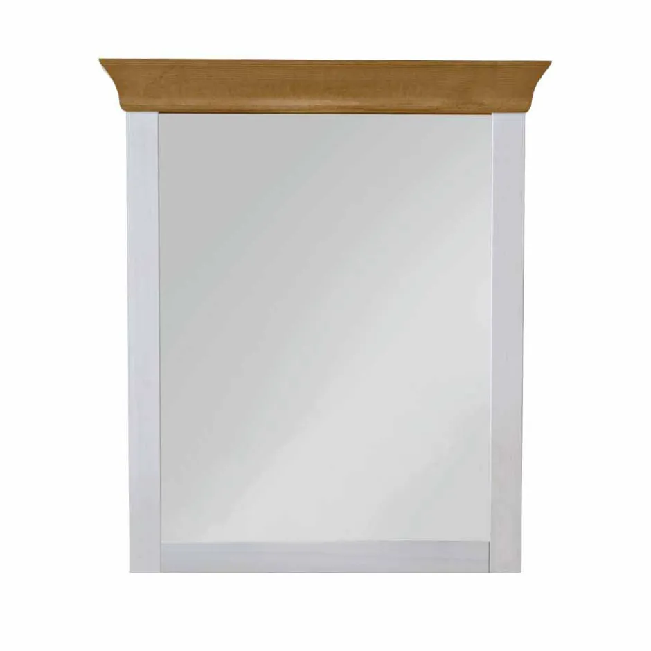 Landhaus Flurspiegel Lameira in Weiß^Wohnen Best