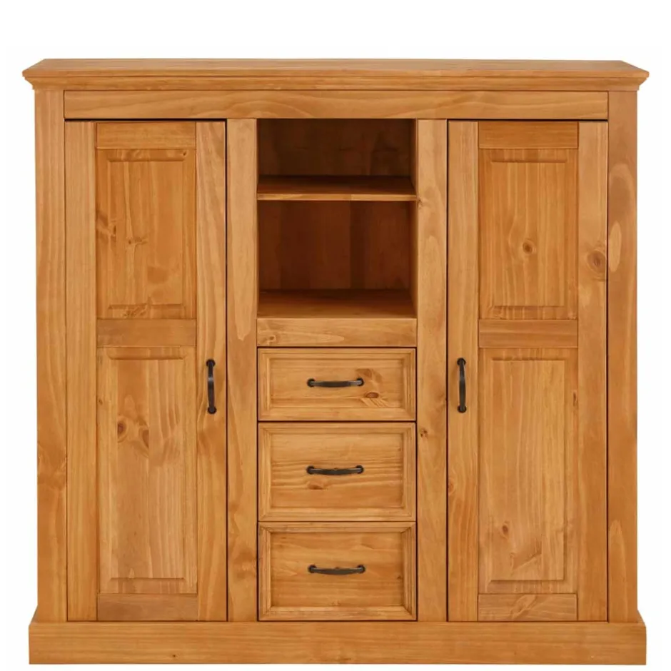 Landhaus Highboard aus Kiefer Massivholz - Major^Wohnen Hot