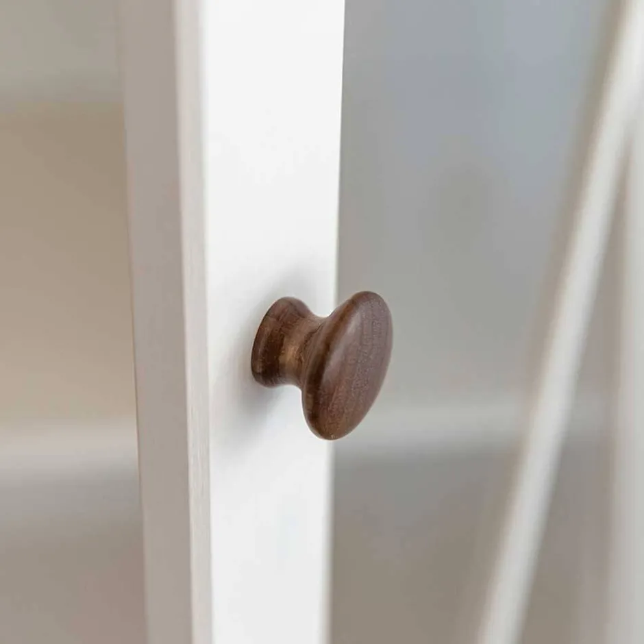 Landhaus Highboard aus Kiefer zweifarbig - Zalya^Wohnen Best