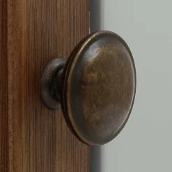 Landhaus Highboard in Holz Braun und Grau - Veproma^Wohnen Online