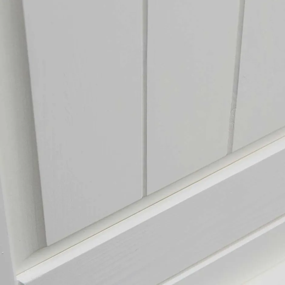 Landhaus Highboard in Weiß lackiert - Indico^Wohnen Online