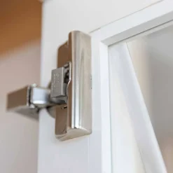 Landhaus Highboard in Weiß & Kiefer Natur - Saluts^Wohnen Discount