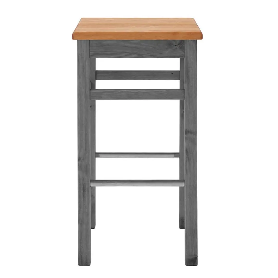 Landhaus Hochtisch und Barhocker Set - Ziamora (dreiteilig)^Wohnen Sale