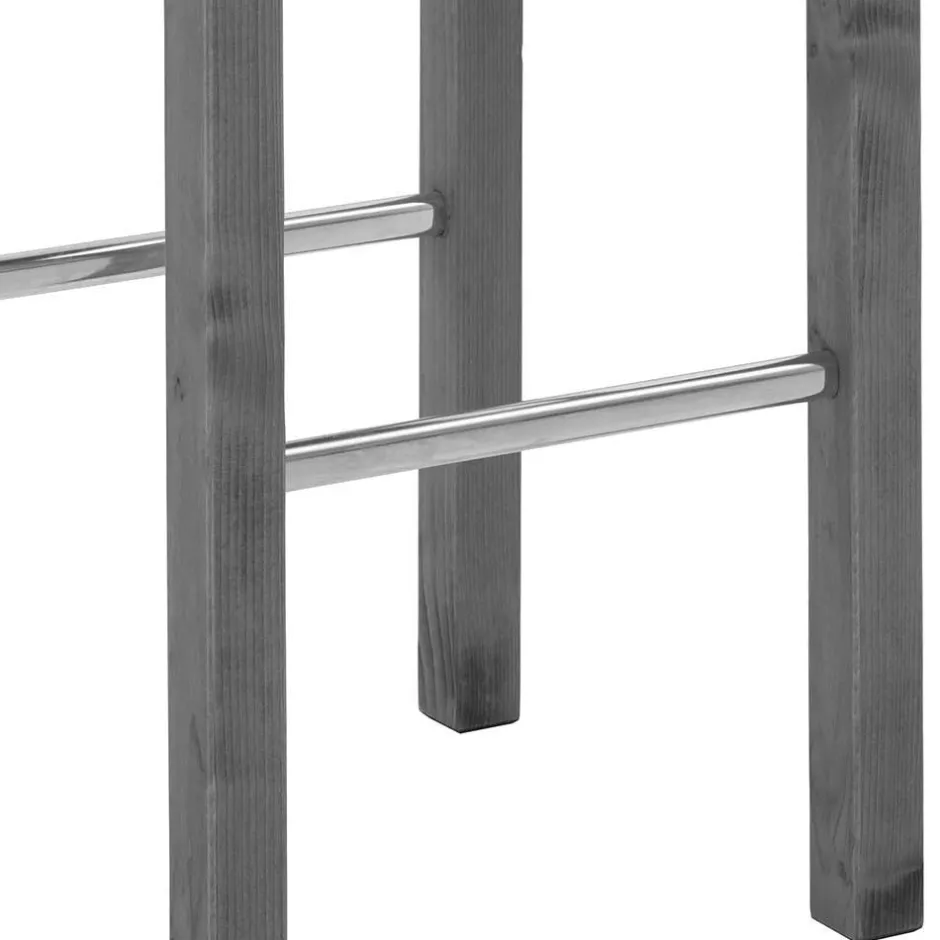 Landhaus Hochtisch und Barhocker Set - Ziamora (dreiteilig)^Wohnen Sale