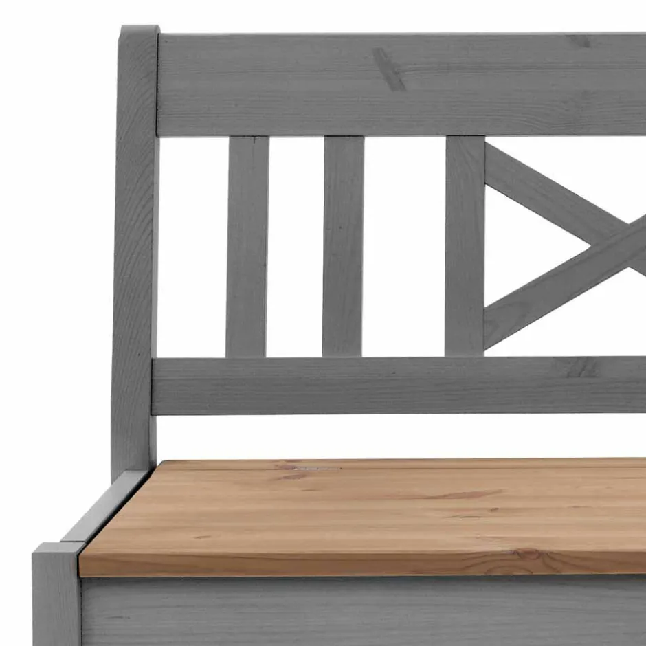 Wohnen Landhaus Holzbank Jytte drei Sitzplätze