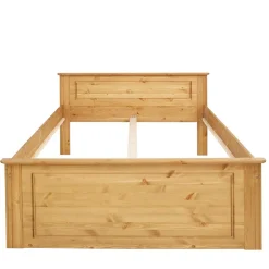 Wohnen Landhaus Holzbett & Nachttische - Imressa (dreiteilig)