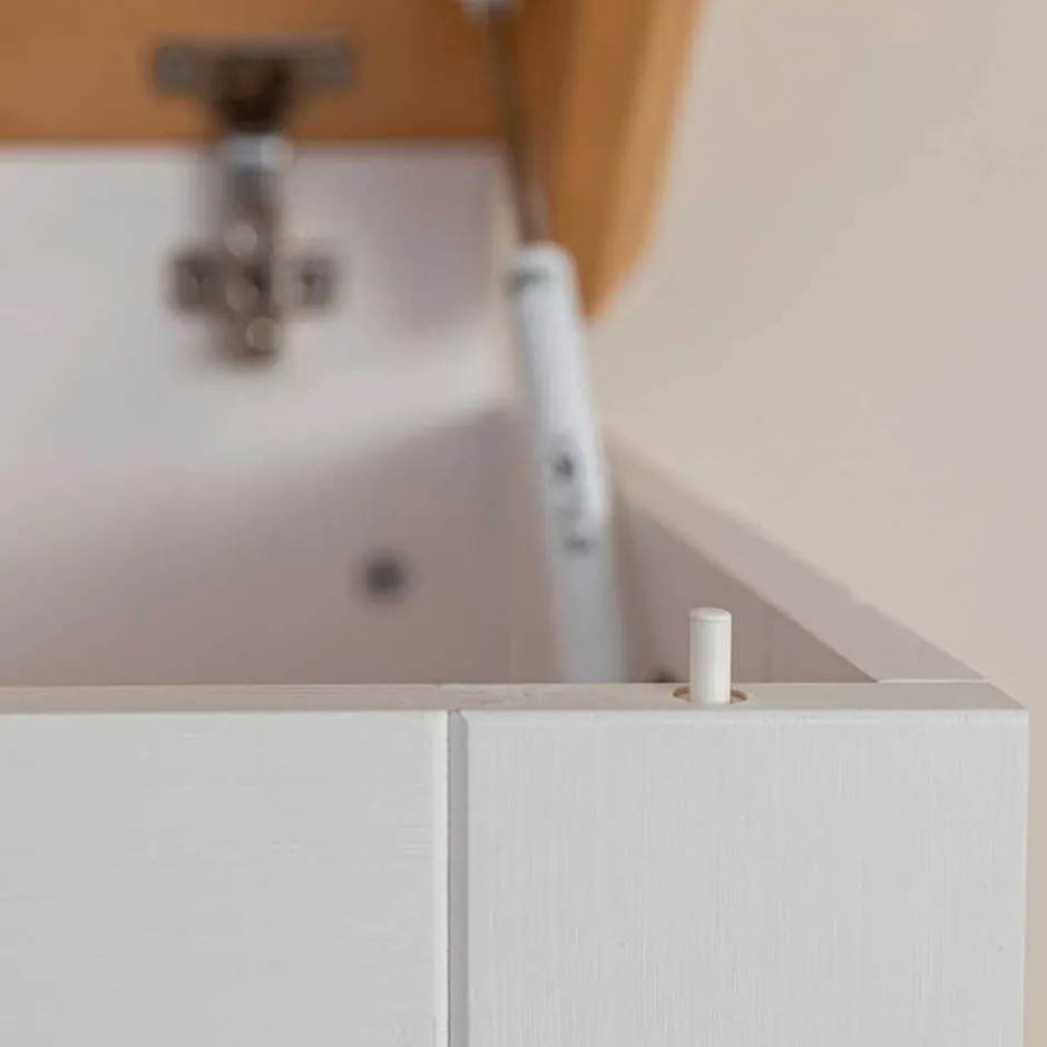 Wohnen Landhaus Holztruhe aus Kiefer Massivholz - Saluts