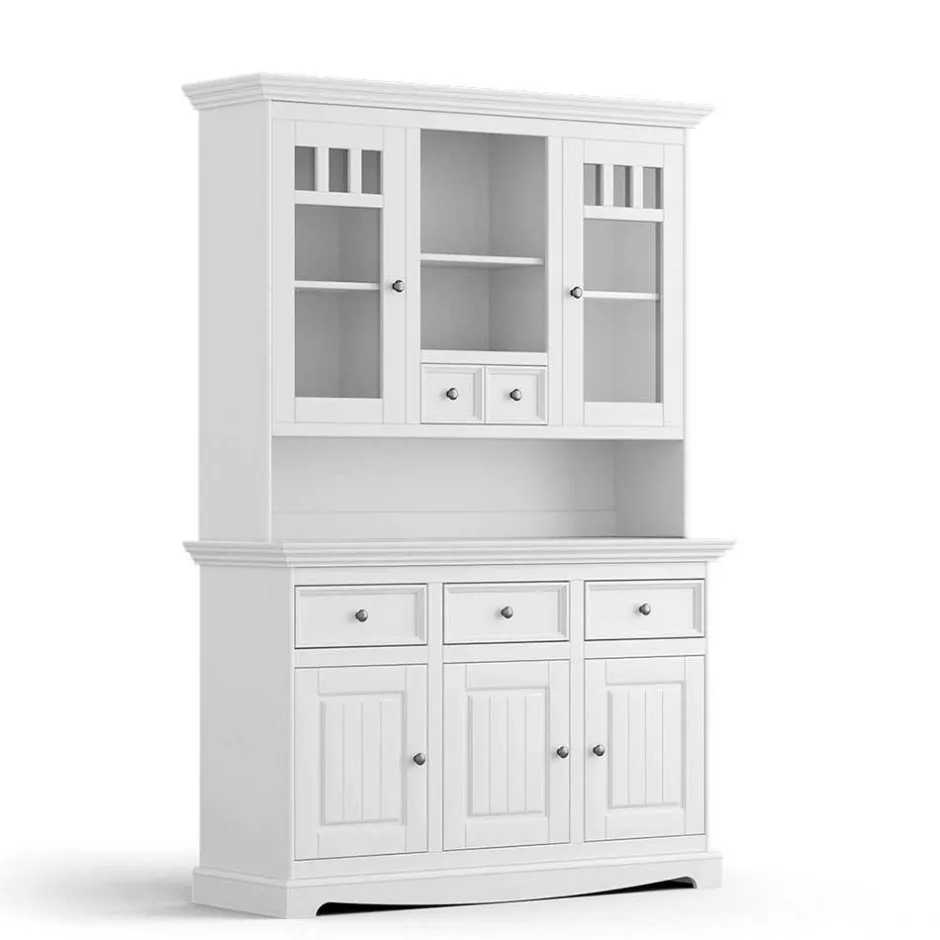 Wohnen Landhaus Küchenbuffet in Weiß - Indico