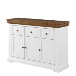 Wohnen Landhaus Kombikommode aus Kiefernholz - Zalya