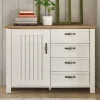 Landhaus Kombi-Kommode in Weiß - Malvissa^Wohnen Clearance
