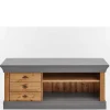 Landhaus Lowboard mit 3 Schubladen & 2 Fächern - Eshelas^Wohnen Hot
