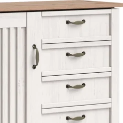 Landhaus Schlafzimmer Komplettset - Malvissa (fünfteilig)^Wohnen New