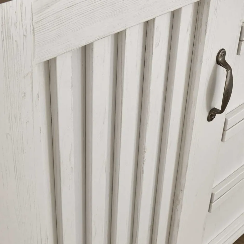 Landhaus Schlafzimmer Komplettset - Malvissa (fünfteilig)^Wohnen New