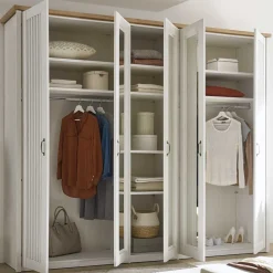 Landhaus Schlafzimmer Komplettset - Malvissa (fünfteilig)^Wohnen New